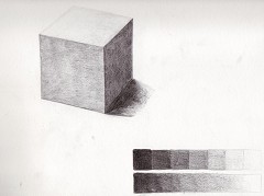 紙で作った立方体